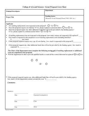 Research grant proposal sample - UMKC FACULTY RESEARCH GRANT APPLICATION FORM