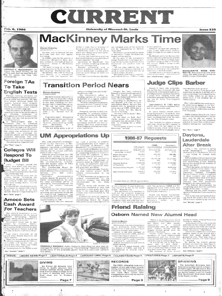 MacK-nney Marks Time Preview on Page 1