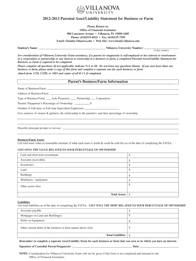 Parent Asset Liability #816 qxd UPS Request form Preview on Page 1