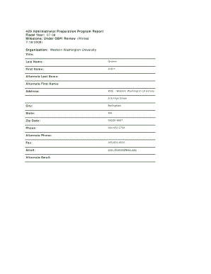 Form preview