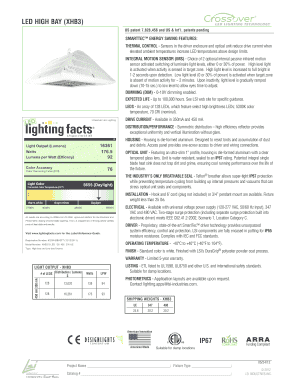 LED High Bay Luminaire Order Form