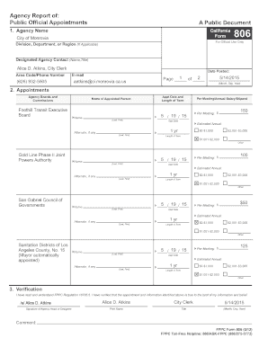 Form 806