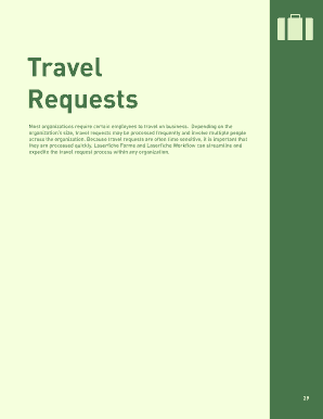 Travel Request Form