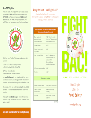 Fillable Online Be a BAC Fighter Fax Email Print - pdfFiller