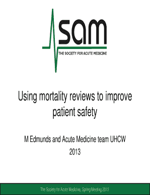 UHCW Mortality Review Form