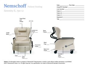 Nemschoff Chairs Order Form