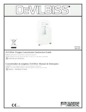 DeVilbiss Oxygen Concentrator Instruction Guide