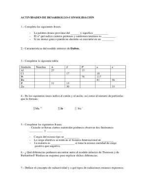 Actividades de desarrollo-consolidación