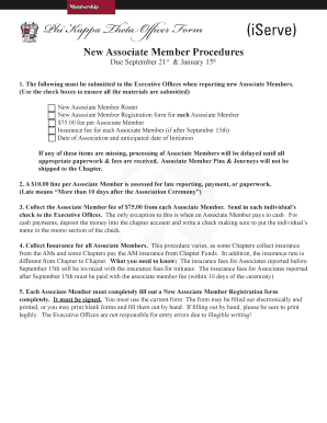 Phi Kappa Theta New Associate Member Registration Form