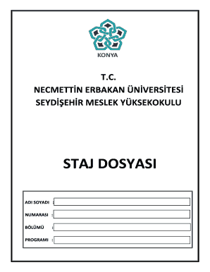 Internship File for Vocational School Students