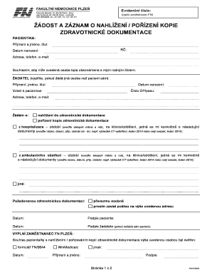 Request for Medical Records Review/Copy