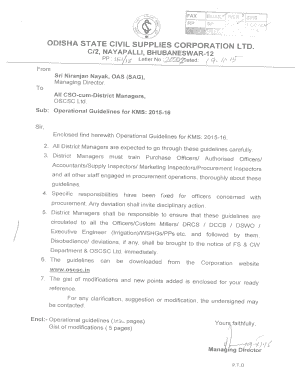 operational guideline for kms 2015 16