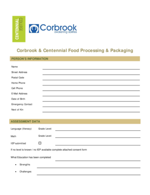 Employee Assessment Form
