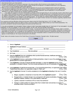Chubb ForeFront Portfolio 3.0 New Business Application