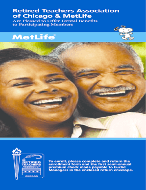 MetLife Group Dental Benefits Enrollment Form
