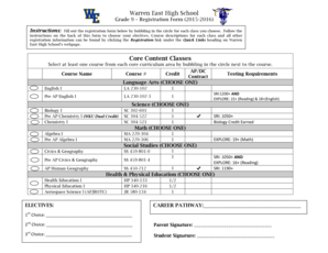 9th Grade - Warren County Schools - warrencountyschools