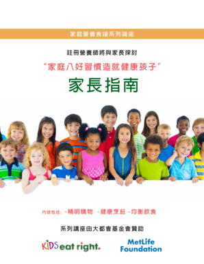 Family Nutrition Recipe Series Workshop