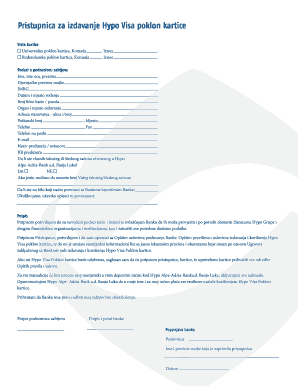 Hypo Visa Gift Card Application