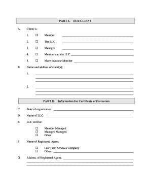 Limited Liability Company Operating Agreement