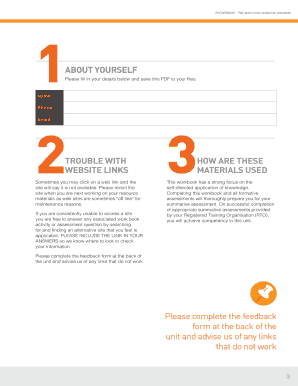 Simple event definition - Plan and monitor production processes - Regional Skills Training