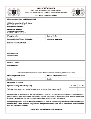 Form preview