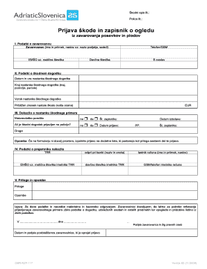 Crop and Produce Insurance Claim Form