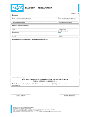 Complaint Form