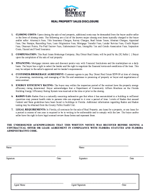 Florida Real Property Sales Disclosure