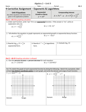 unit 9 corrective assignment