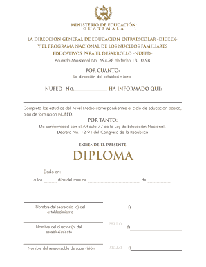 DIPLOMA