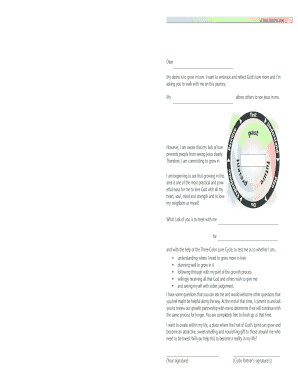 Love Cycle Letter Template