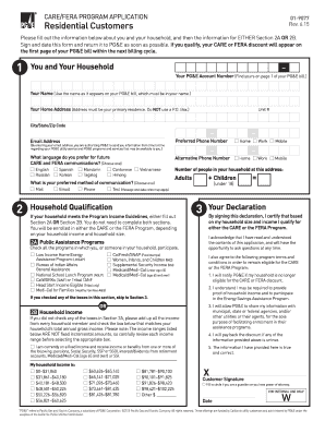 CARE/FERA Program Application
