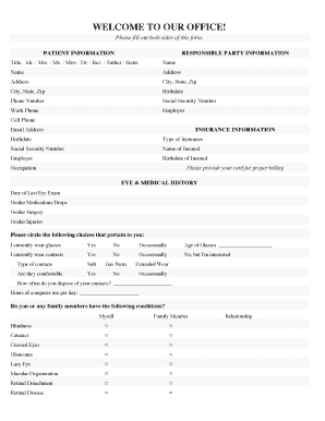 Patient Intake Form