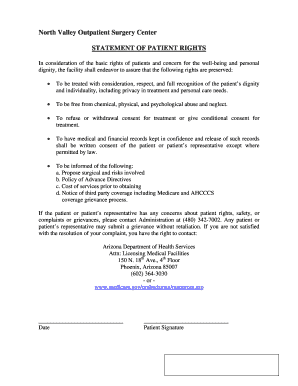 Patient Rights and Privacy Notice