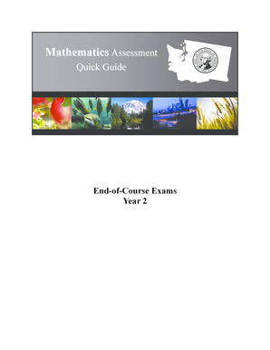 High School Mathematics Practice Test