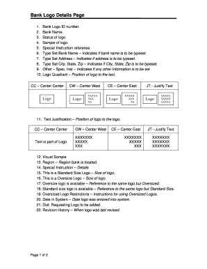 Bank Logo Details Form