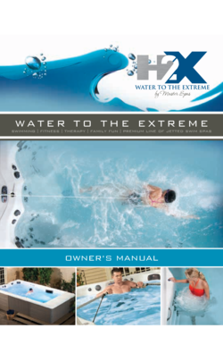 Master Spas Owner's Manual