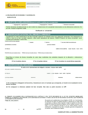 Declaración Catastral MODELO 903N