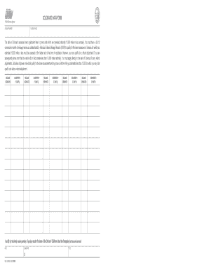 Colorado Power Unit Mileage Form