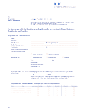 Versicherungsrechtliche Beurteilung zur Sozialversicherung von beschäftigten Studenten, Praktikanten und Aushilfen