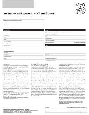 Vertragsverlängerung – 3TreueBonus