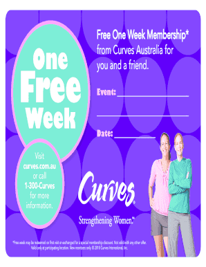 Free One Week Membership Offer