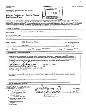 National Register of Historic Places Registration Form