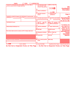 IRS Form 5498