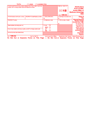 IRS Form 1099-SA