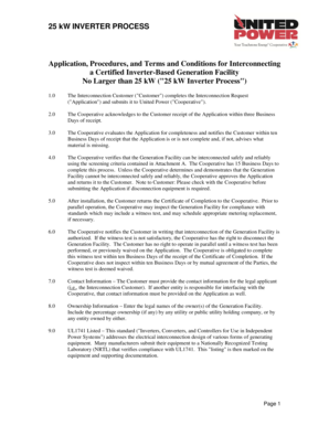 25 kW Inverter Process Application