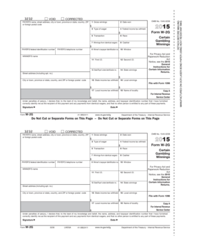 Form W-2G