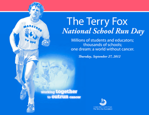 Terry Fox National School Run Day Registration Form