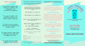 John Theissen Children’s Foundation Donation Form