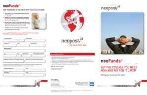 NeoFunds Postage Credit Application